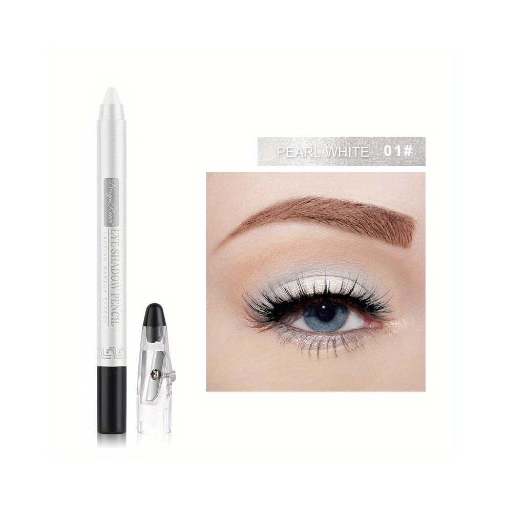 Multicoloured Eyeshadow & Eyeliner Pen Pearly Sparkling Smoky Texture Long Lasting Two In One Eyeshadow Makeup Pen