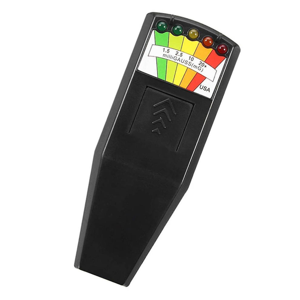 Magnetic Field Radiation Test Instrument Radiometer Gauss Meter Emf Magnetic Field Detector With 9V Battery Ghost Hunting Paranormal Equipment 1 9317312072269