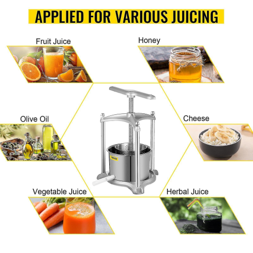 Fruit Wine Press Juice Press For Cider Vegetables Cheese Tinctures 3 L 2