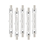 5 Pack R7s 118mm 300w 230v,r7s Halogen Linear Light Bulb, Dimmable Halogen Lamp For Construction Wo 1