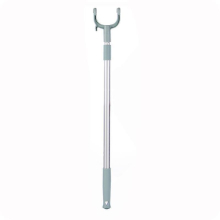 Generic Retractable Clothes Pole Telescoping Long Reach Sticks Adjustable Clothesline Pole With Hook Clothes Drying