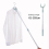 Generic Retractable Clothes Pole Telescoping Long Reach Sticks Adjustable Clothesline Pole With Hook Clothes Drying 4