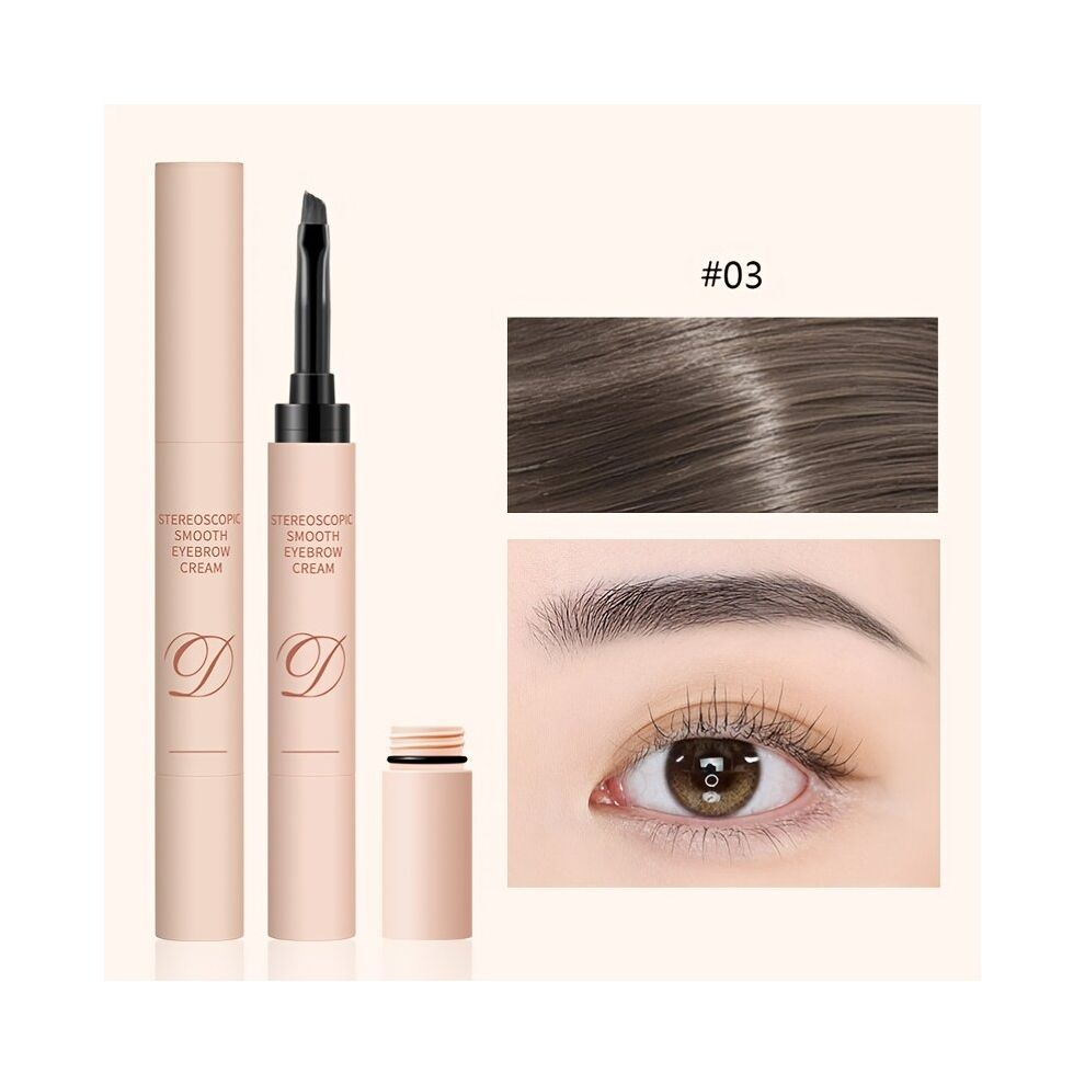 Multicoloured Eyebrow Cream Smooth And Holding Three Dimensional Natural Long Lasting Eyebrow Pencil Waterproof And Smudge Proof Matte Eyebrow Makeup