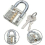 15pcs Lock Padlock Picking Kit Tools Transparent Key Extractor Lock Pick Set 2