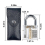 15pcs Lock Padlock Picking Kit Tools Transparent Key Extractor Lock Pick Set 4
