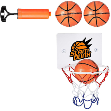 Mini Basketball Hoop Set Includes Mini Basketball Hoop Set With 2 Pieces Balls And Inflation Pump For Bedroom Bathroom Restroom Office Desktop Basketb