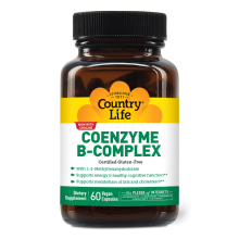 Country Life Coenzyme B-Complex Capsules 60's Promote Energy