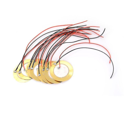 10pcs 27mm Sounder Sensor Trigger Drum Pad   Wire Copper Piezo