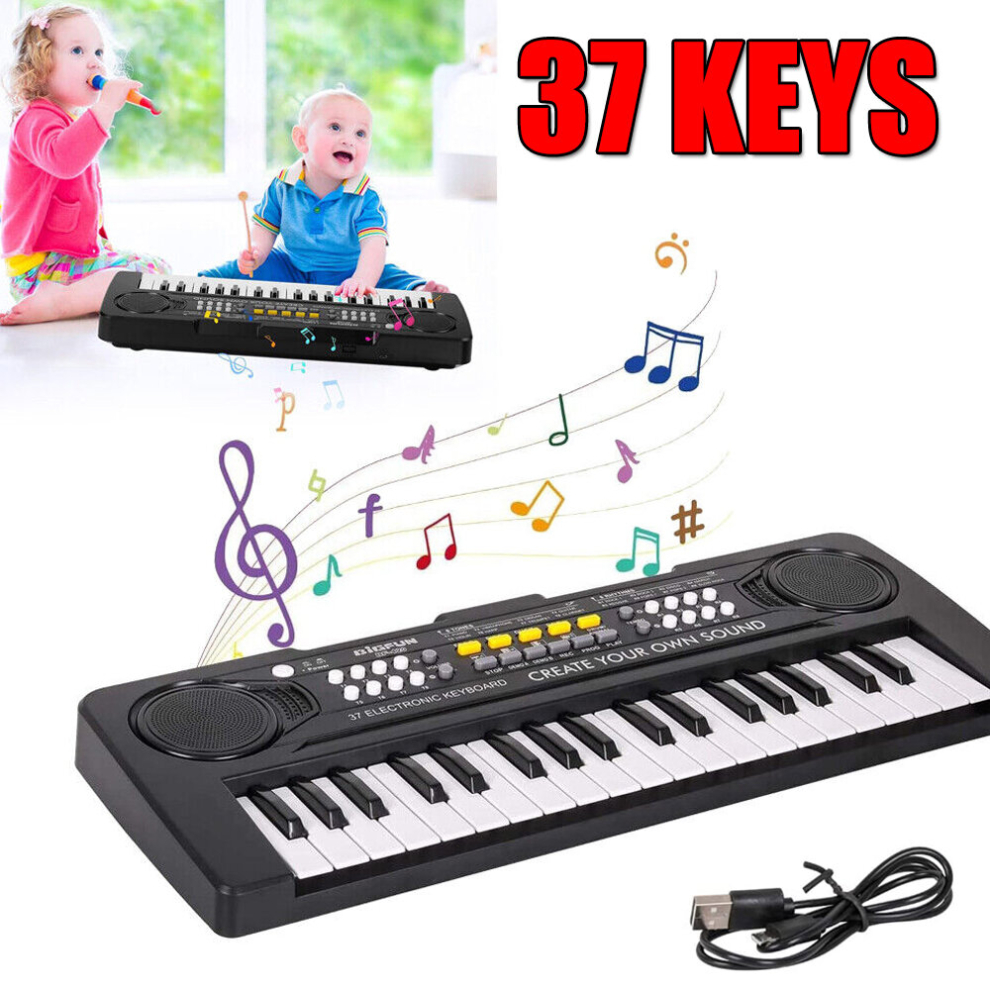 37 Keys Electronic Keyboard Digital Music Piano Instrument for Kids