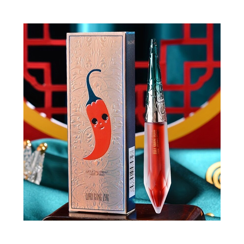 Velvet Non stick Cup Lip Glaze Long lasting Solid High Pigmented Moisturizing Waterproof Easy To Non Smudge Lip Gloss