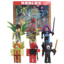 (A(6PCS/SET+Accessories)) 4/6PCS/SET Roblox PVC Action Figure Model Toys Box