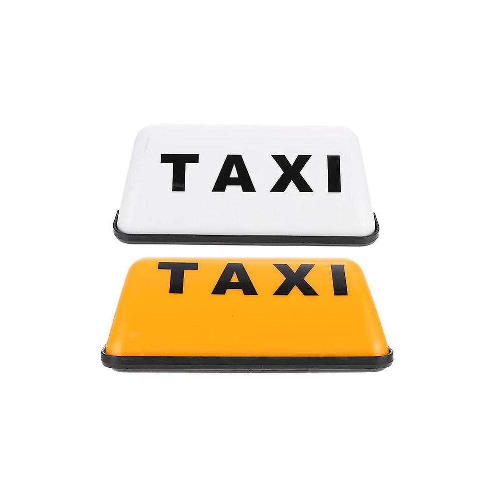 2Pcs Taxi Lamp Top Taxi Sign Illuminated Taxi Roof Taxi For Taxi Car (12V) Light 9317312082954