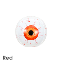 (Red) Halloween Inflatable Eyeball Halloween Theme Eyeballs Outdoor Party Decor