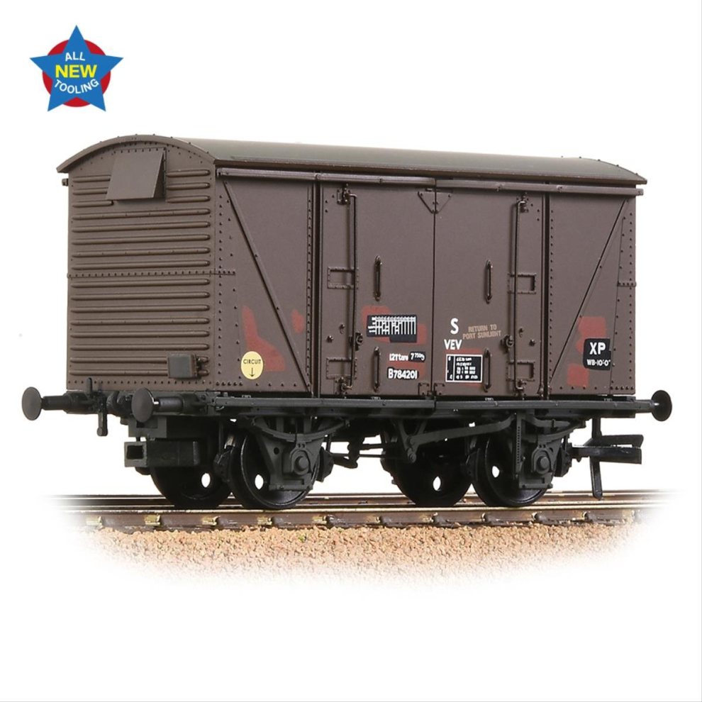 12t Vanwide Ventilated Van BR Bauxite TOPS Weathered