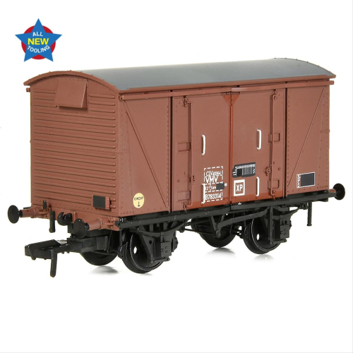 BACHMANN 12t Vanwide Ventilated Van BR Bauxite TOPS Weathered 1