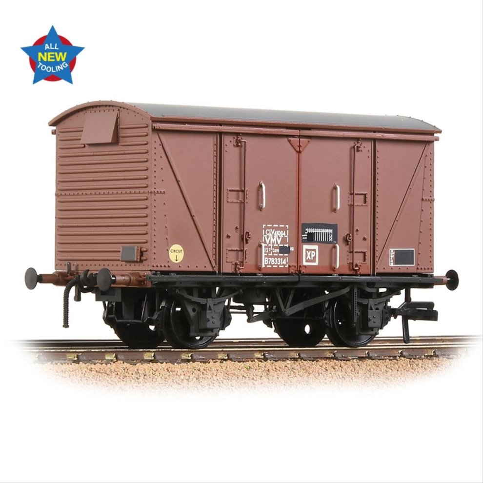 12t Vanwide Ventilated Van BR Bauxite TOPS Weathered