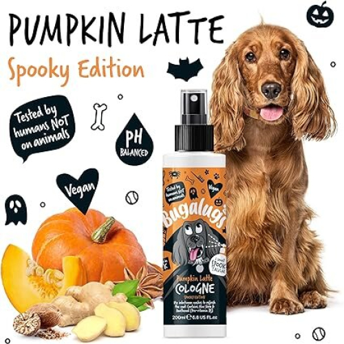 BugaLugs BUGALUGS Dog Cologne perfume Spooky Edition Pumpkin Latte 1