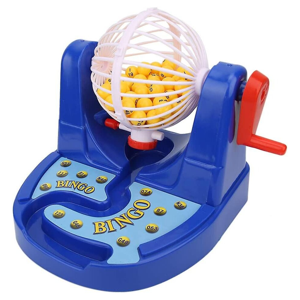Lottery Machine Lotto Games With Lottery Numbers Ball Bingo Game Hand Draw 75 Balls