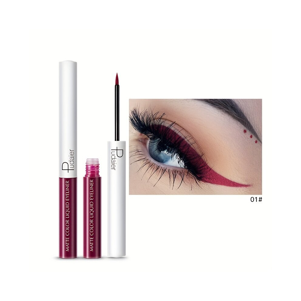 Multicoloured Extremely Slender Colorful Liquid Eyeliner Pen Long Lasting Waterproof Dot Eyeliner Fast Drying And Smudge Proof Eyeliner Pen