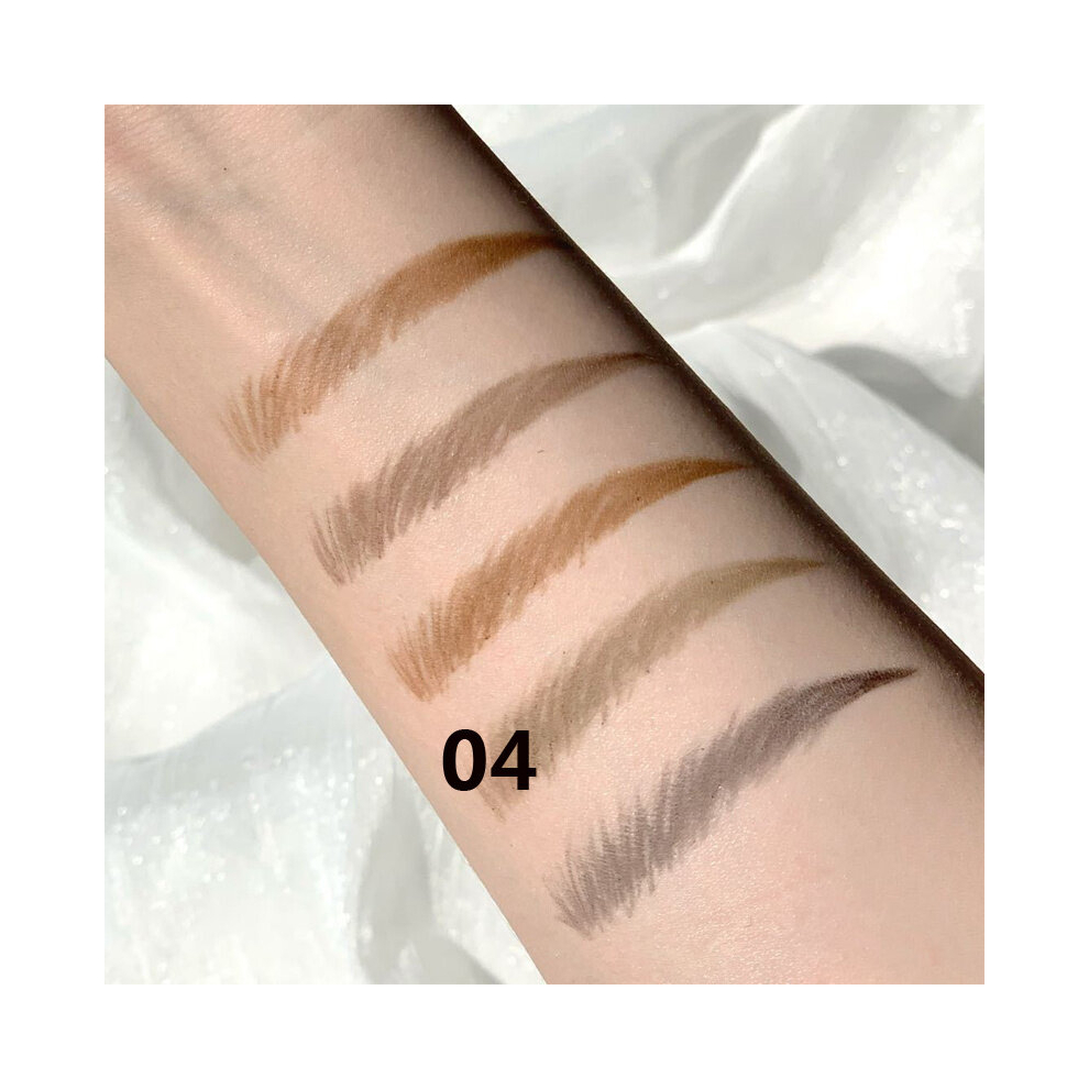 Ultrafine Eyebrow Brush Eyebrow Pencil Waterproof Sweatproof Smooth Multicolor Eyebrow Pencil Makeup For Beginner