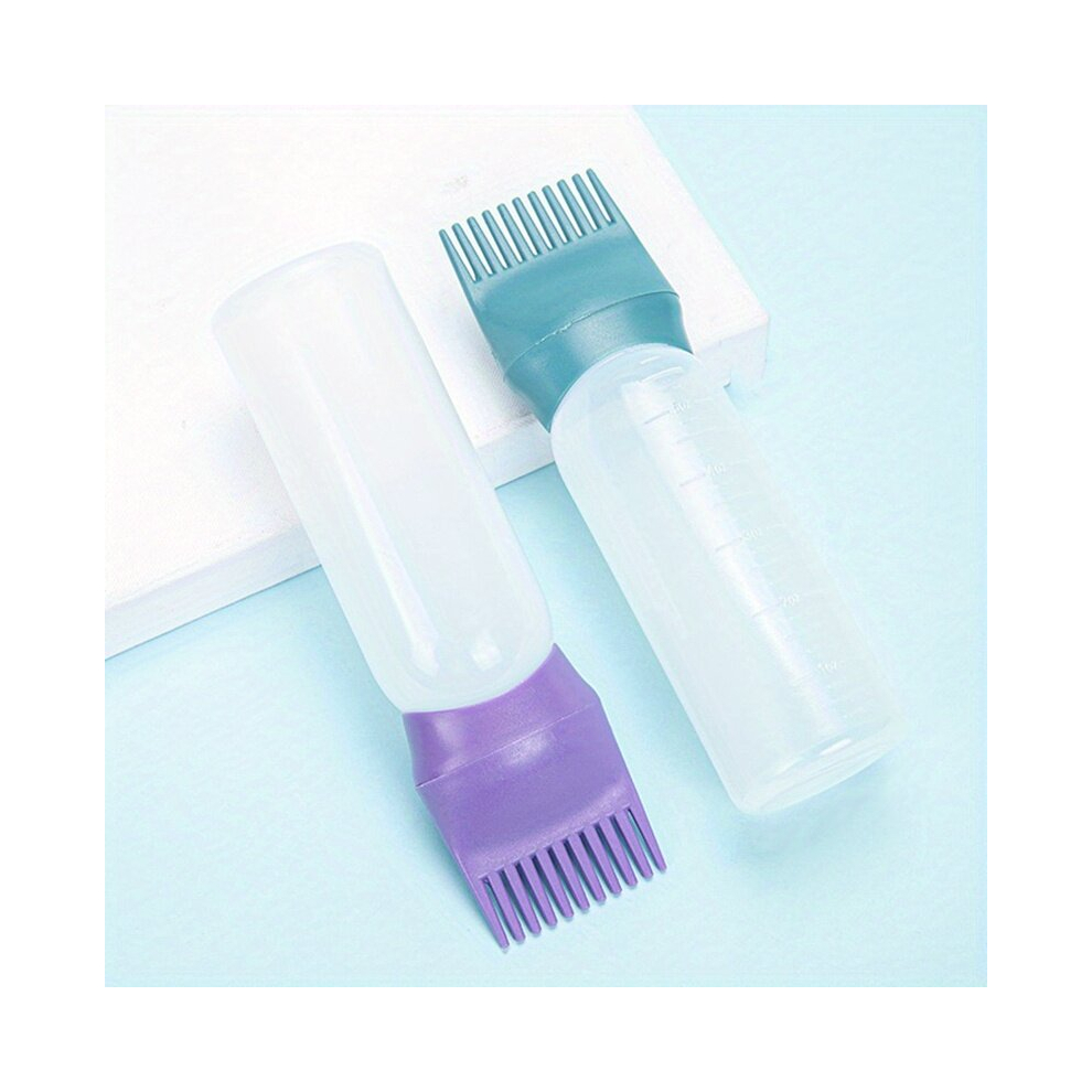 Multicoloured 1Pcs Hair Dye Bottle Applicator Root Comb Applicator 120Ml Hair Coloring Dyeing Tools For Hair Beauty
