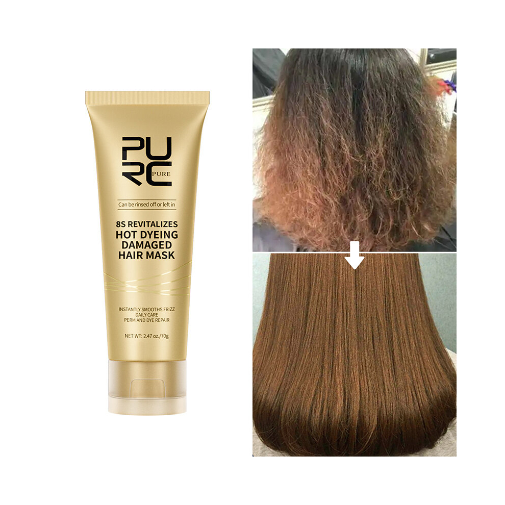 8 Seconds Hair Mask Professional Keratin Hair Care Cream Smoothing Straightening Hair Soft Repair Damaged Frizz Hair Care Product