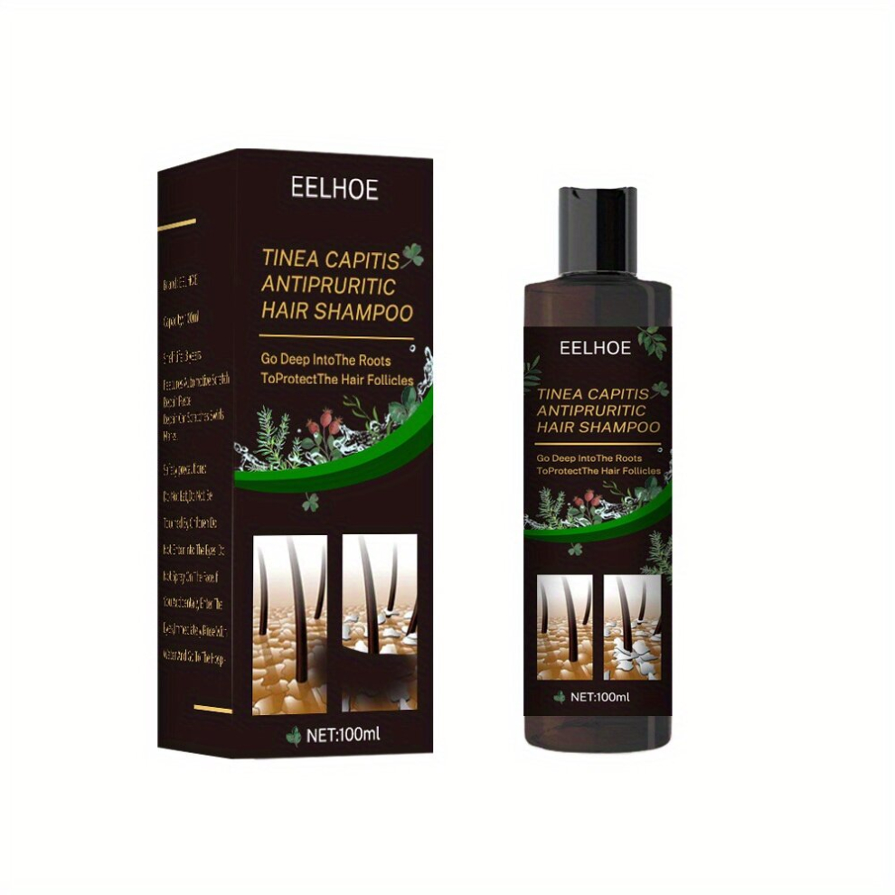Multicoloured Anti Itch Shampoo Deep Cleansing Hair Care Shampoo Removes Loose Dandruff Flakes