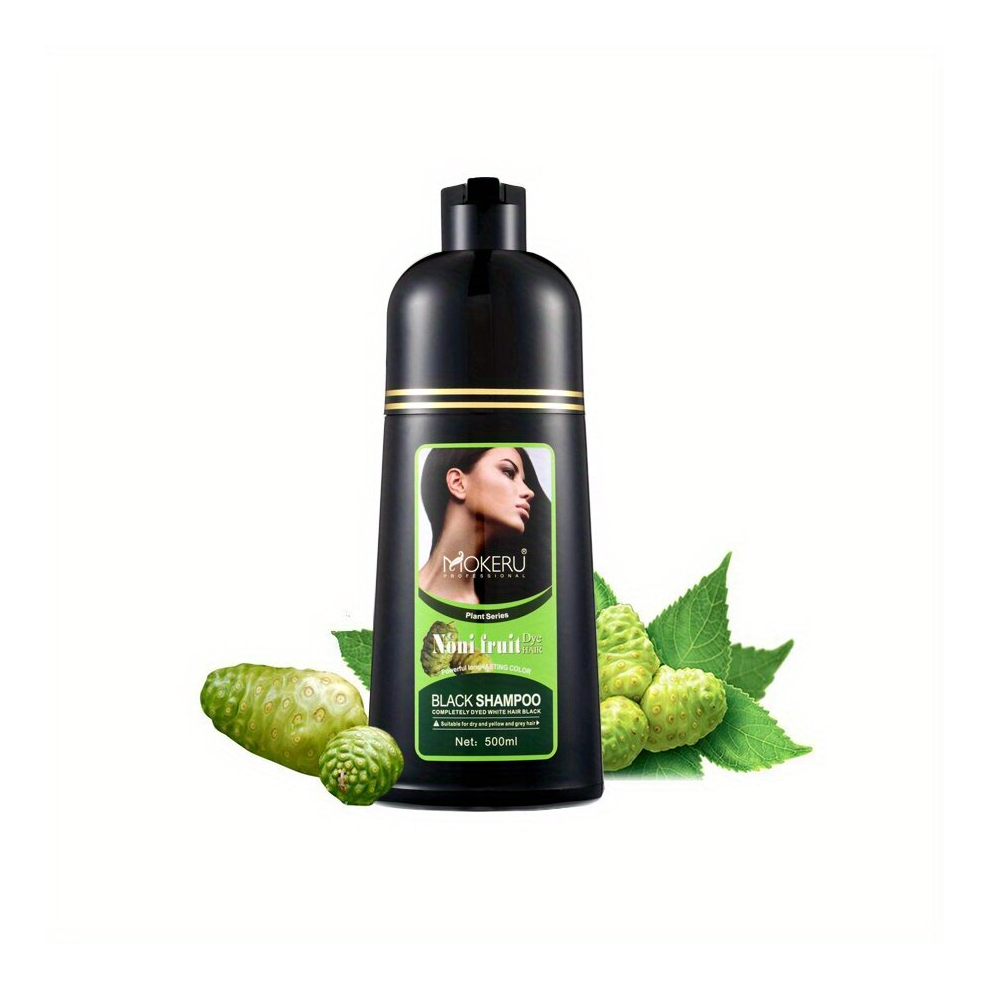 Unisex Black Hair Shampoo Natural Fast Hair Dye Shampoo Effects 5 Minutes Fast Hair Dye To Cover Hair