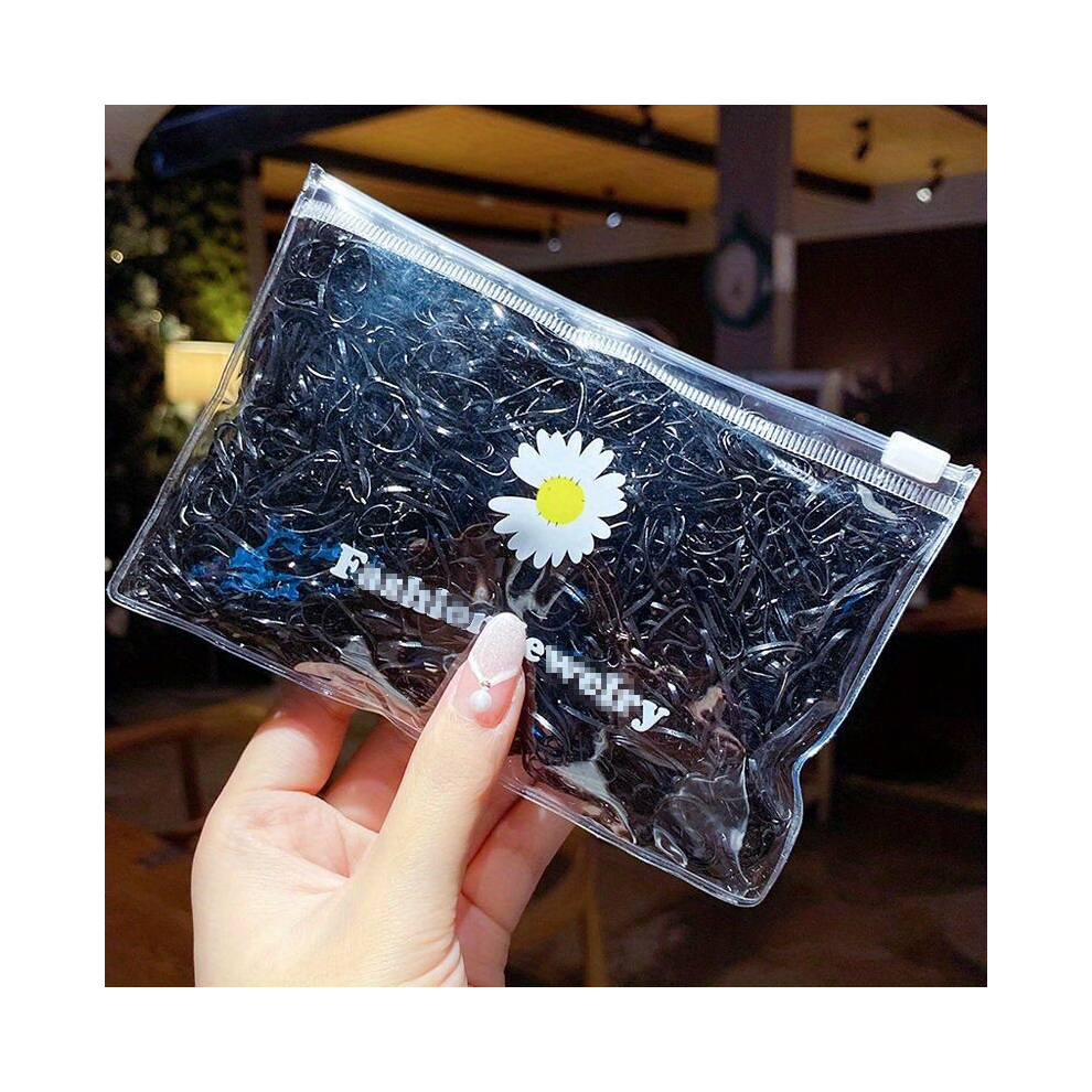 1000pcs Small Rubber Band Elastic Hair Band Ponytail Holder Bands Hair Ornaments Accessories-image-OPC-PCN62SK-NEW