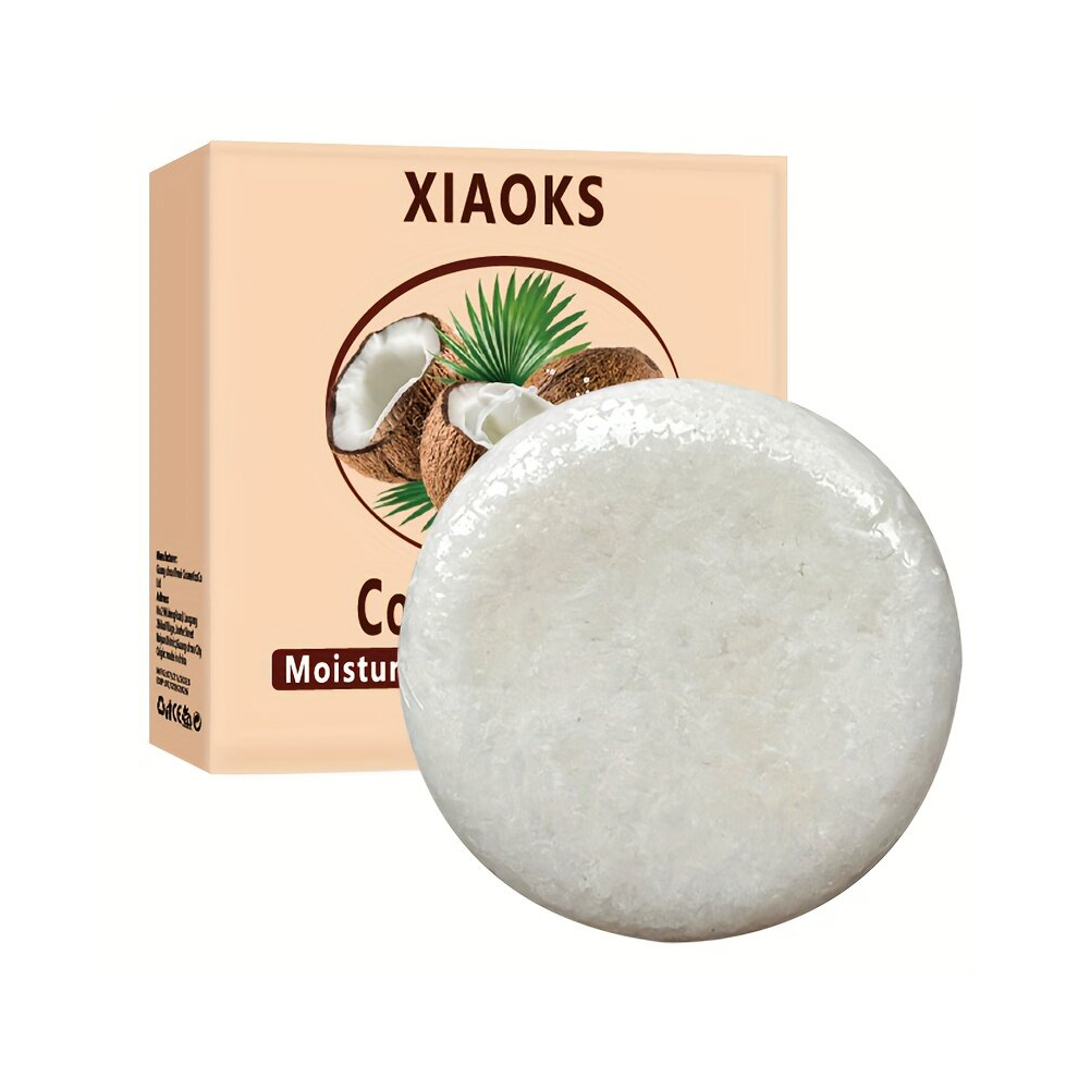 Natural Coconut Shampoo Soap Deep Clean Scalp Control Moisturizing Refreshing Not Sticky Soft And Fluffy Hair Shampoo Soap