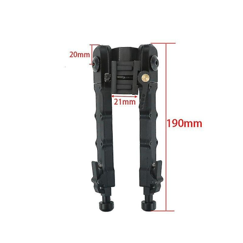 Aluminum Alloy V9 One-piece Support Tripod Adjustable Bipod Stand Bracket Black 1