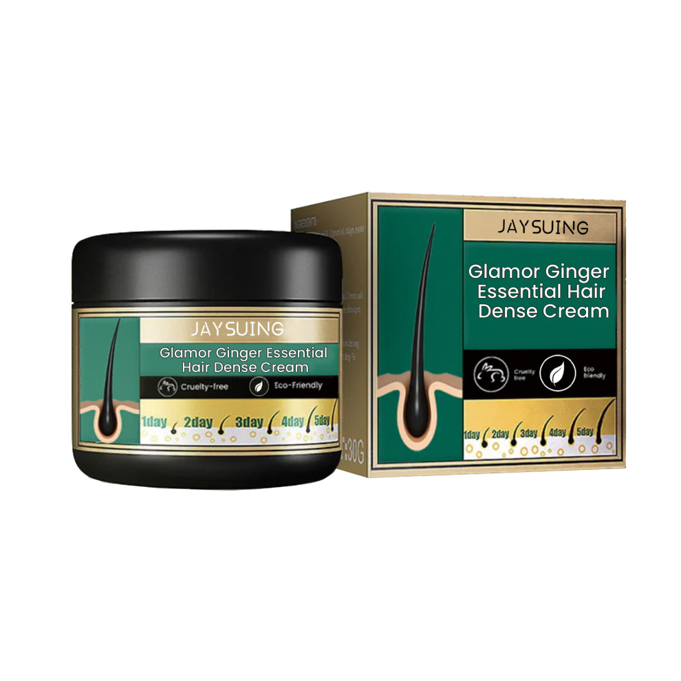 1pcs 2pcs Ginger Dense Hair Essential Cream Improves Dryness Irritability Strengthens Hair And Repairs Hair Roots