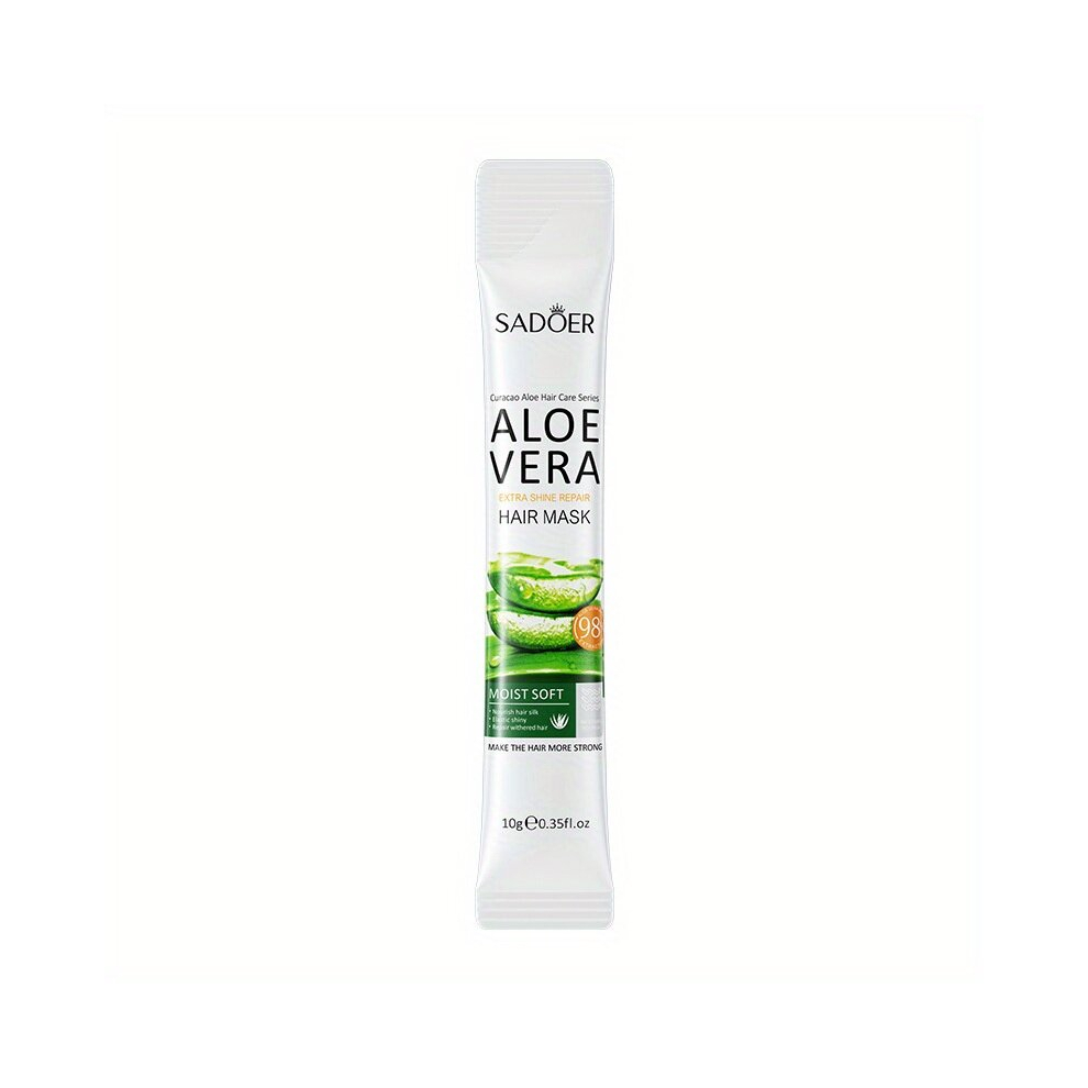 Multicoloured Aloe Hair Mask Plant Extract Hair Care Mask Strengthens Hair Healthy Hair Penetrates Root To Tip Repair Damaged Dry Hair