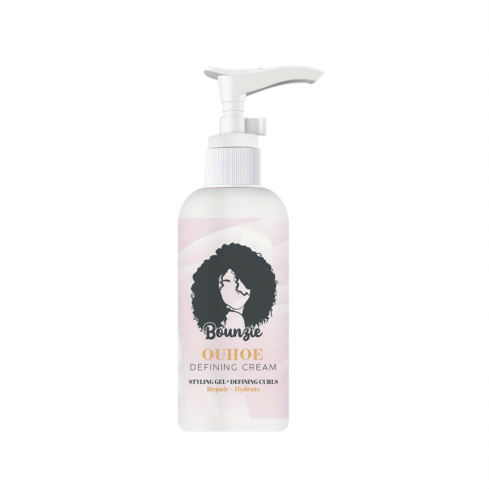 Multicoloured 50Ml Anti Frizz Curl Defining Cream With Amino Acids And Elastin For Defined Bouncy Voluminous Curls