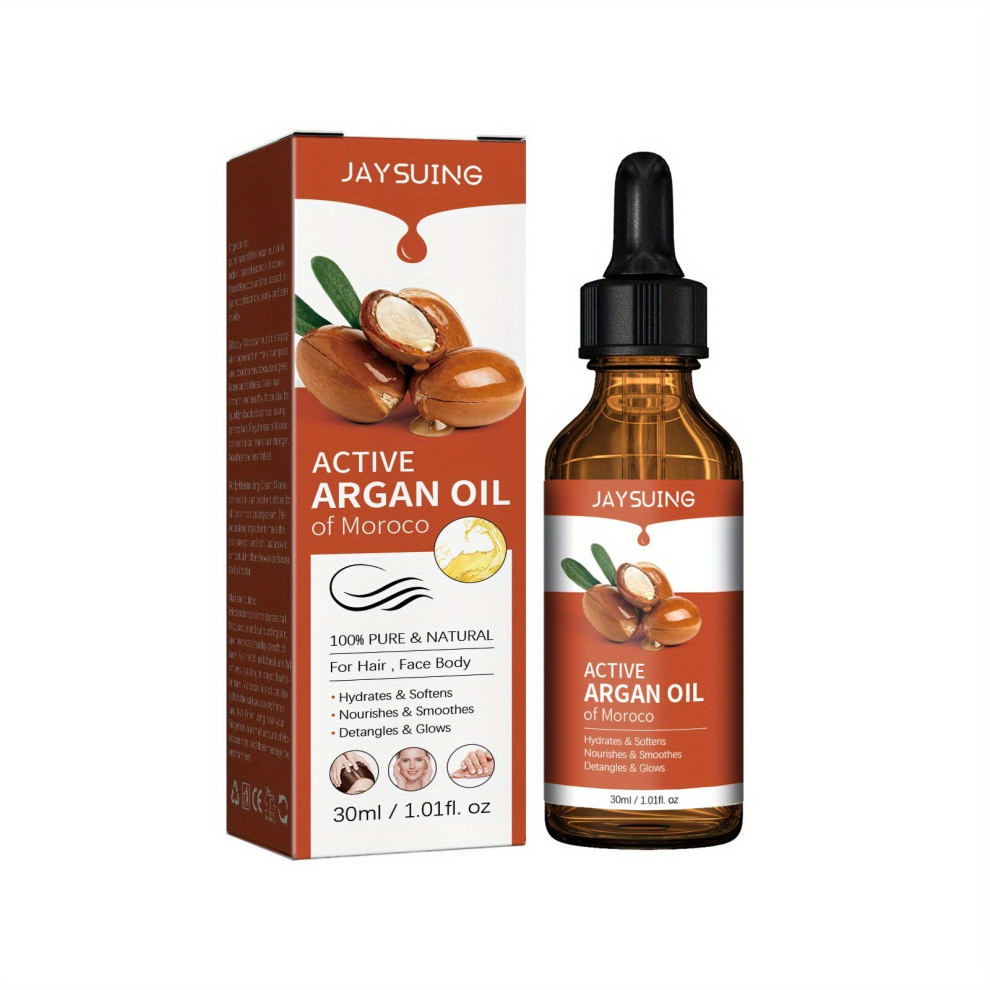 Multicoloured Argan Of Morocco For Hair Moisturizing Hair Care Essential Strengthens Hair