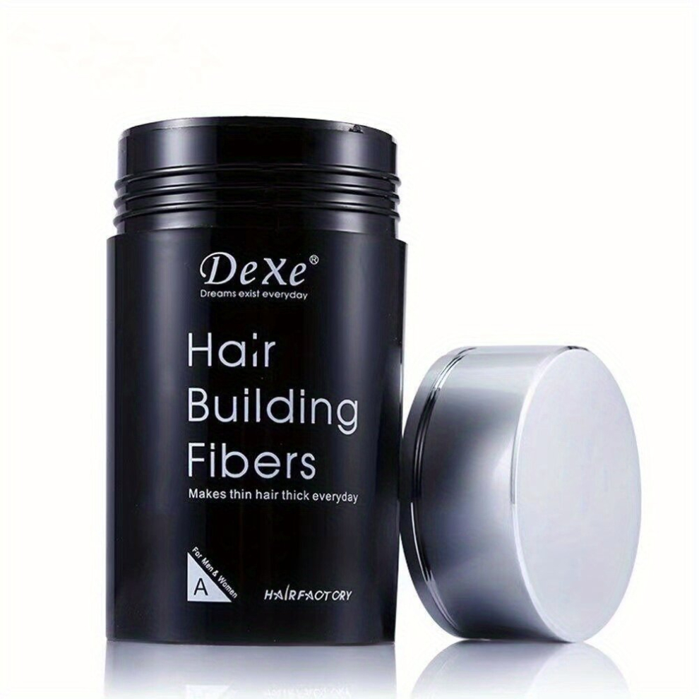 Black Hair Building Fibers Hair Building Concealer Instantly Refill Thinning Hair For Women Men