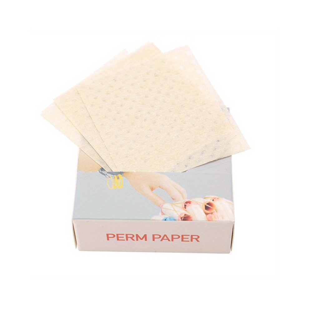 Multicoloured Ultra Thin Perm Paper For Professional Hair Styling Easy To Use And Long Lasting