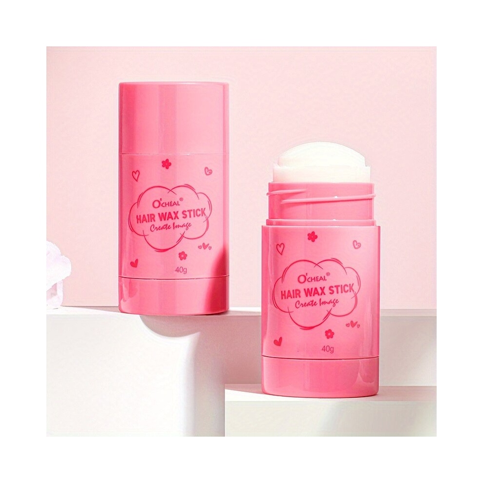 75g Hair Finishing Wax Stick Portable Hair Styling Wax Broken Hair Styling Cream For Women Men