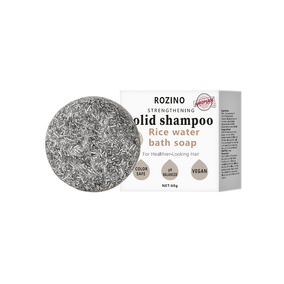 Rice Water Shampoo Soap Silicone Control Shampoo Bar Refreshing Essential Shampoo Soap