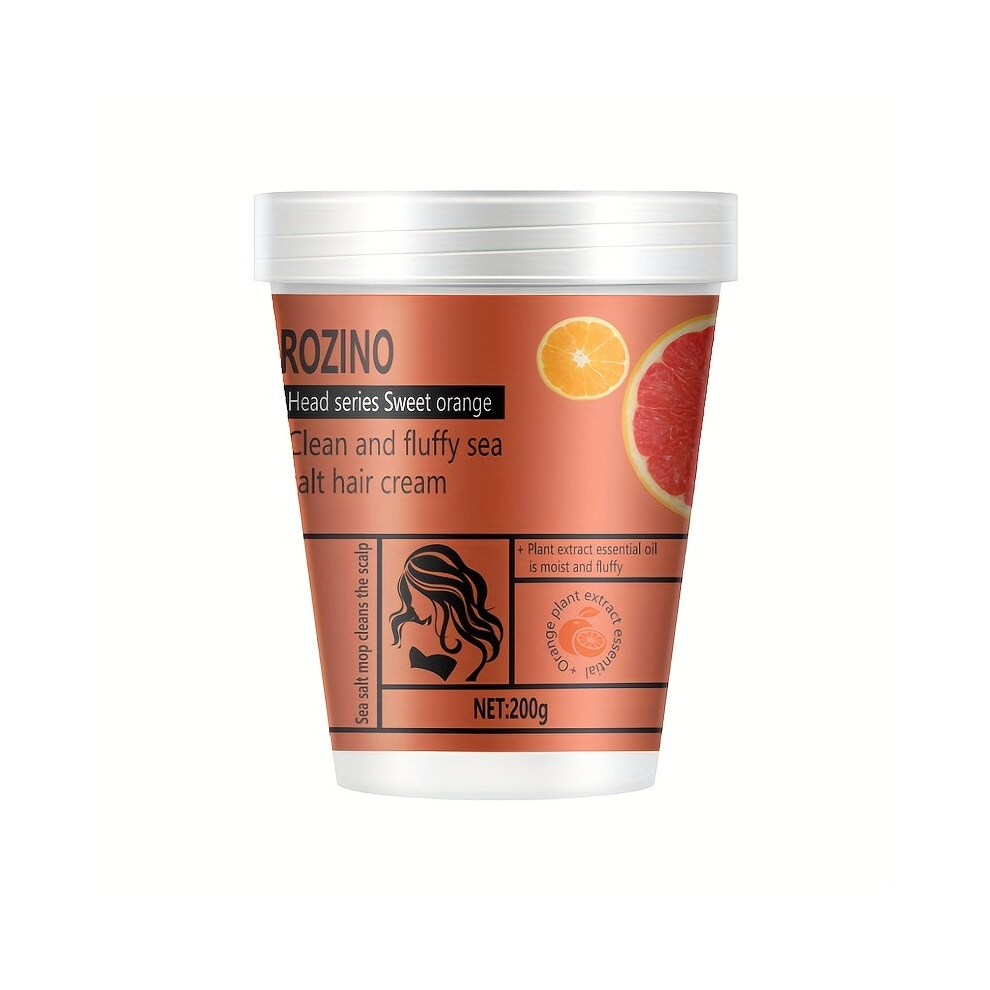 Multicoloured Clean And Fluffy Sea Salt Hair Cream Remove Dandruff Control Refreshing Shampoo