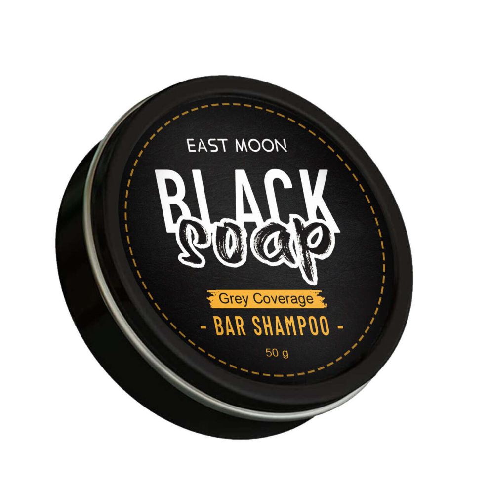 Strengthen and Darken Mens Hair with Healthy Hair Shampoo and Soap Bar