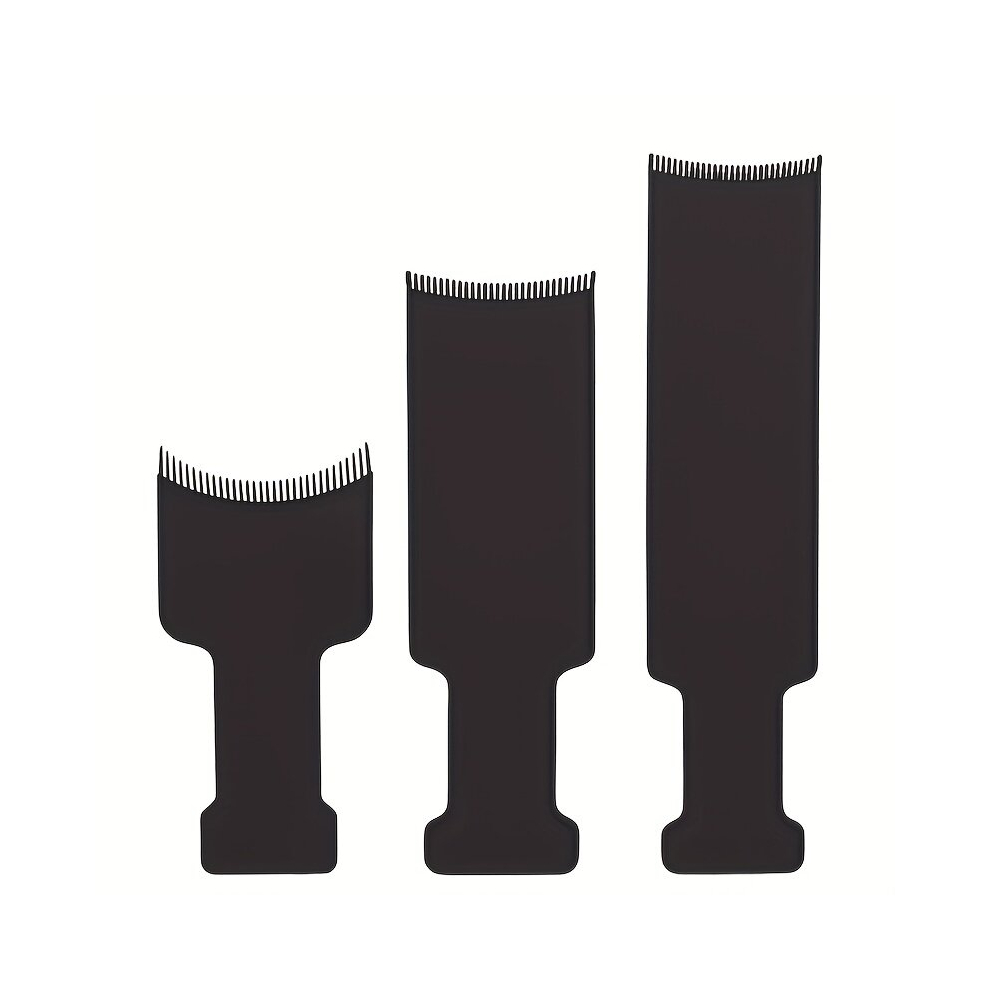 Multicoloured Highlighting Board Hair Dyeing Board With Teeth Plate Salon Hairdressing Styling Tool Hair Salon Supplies