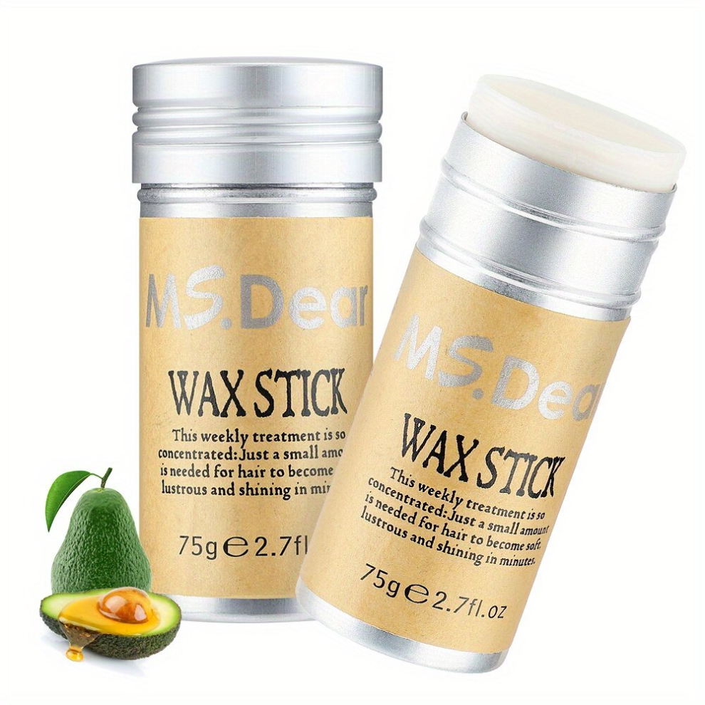 Multicoloured Long Lasting Strong Hold Hair Wax Stick For Hair Wigs And Edge Control Non Greasy Pomade Stick For Fly Away And Frizz Control Temporary Hair Styling F