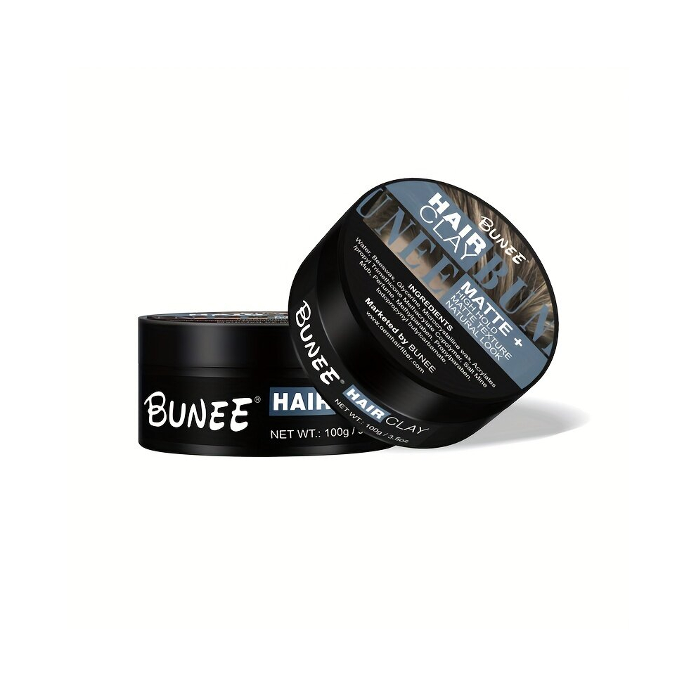 Multicoloured Mens Perfume Matte Hair Clay Long Lasting Strong Hold Non Greasy Hair Styling Hair Clay