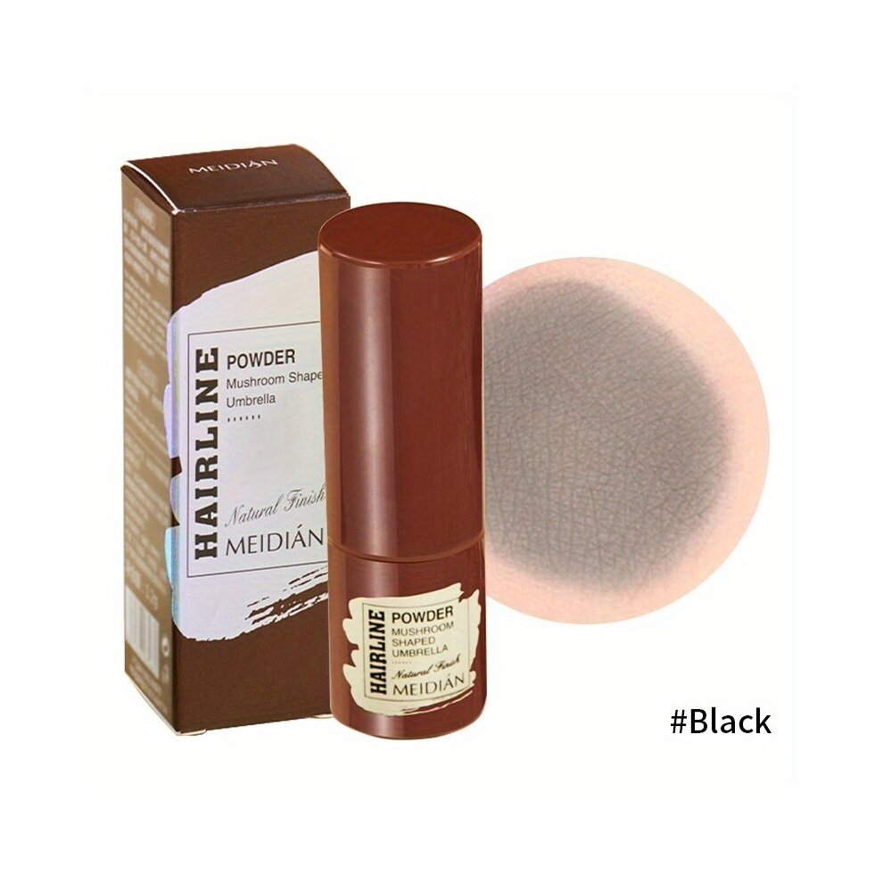 Black Hairline Powder Stick Long Lasting Waterproof Hair Shadow Powder Root Touch Up Powder Quickly Cover Grey Hair