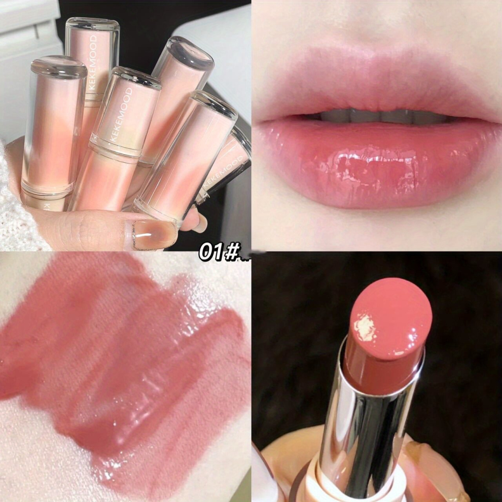 Multicoloured Moisturizing Water Light Lipstick Lustrous Mirror Dewy Jelly Lip Gloss For Plumping And Hydration