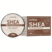 Shea Moisturizing Butter 100 Organic Moisturizing Deep Hydrating Hair And Face Care Cream 2 in 1 Moisturizer