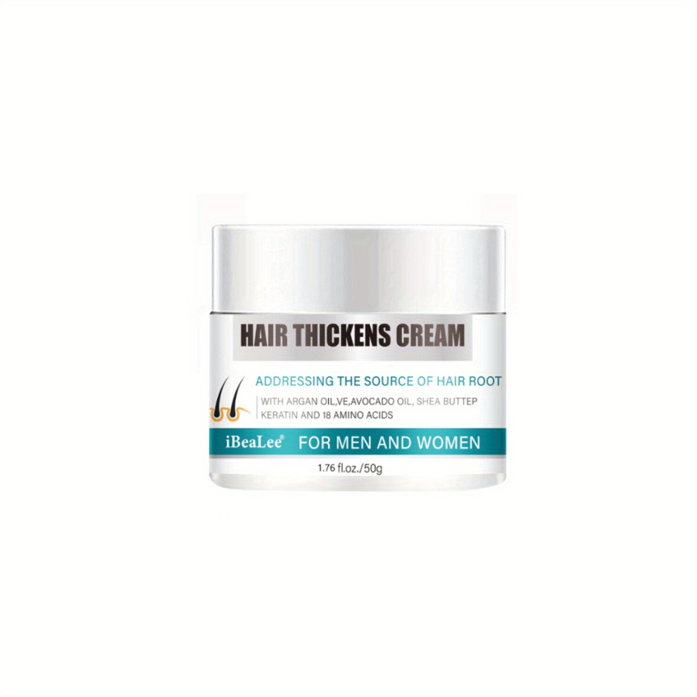 Multicoloured Hair Thickens Cream With Argan Olive Avocado Shea Butter Keratin And Amino Acids Hair Care Cream For All Hair Types