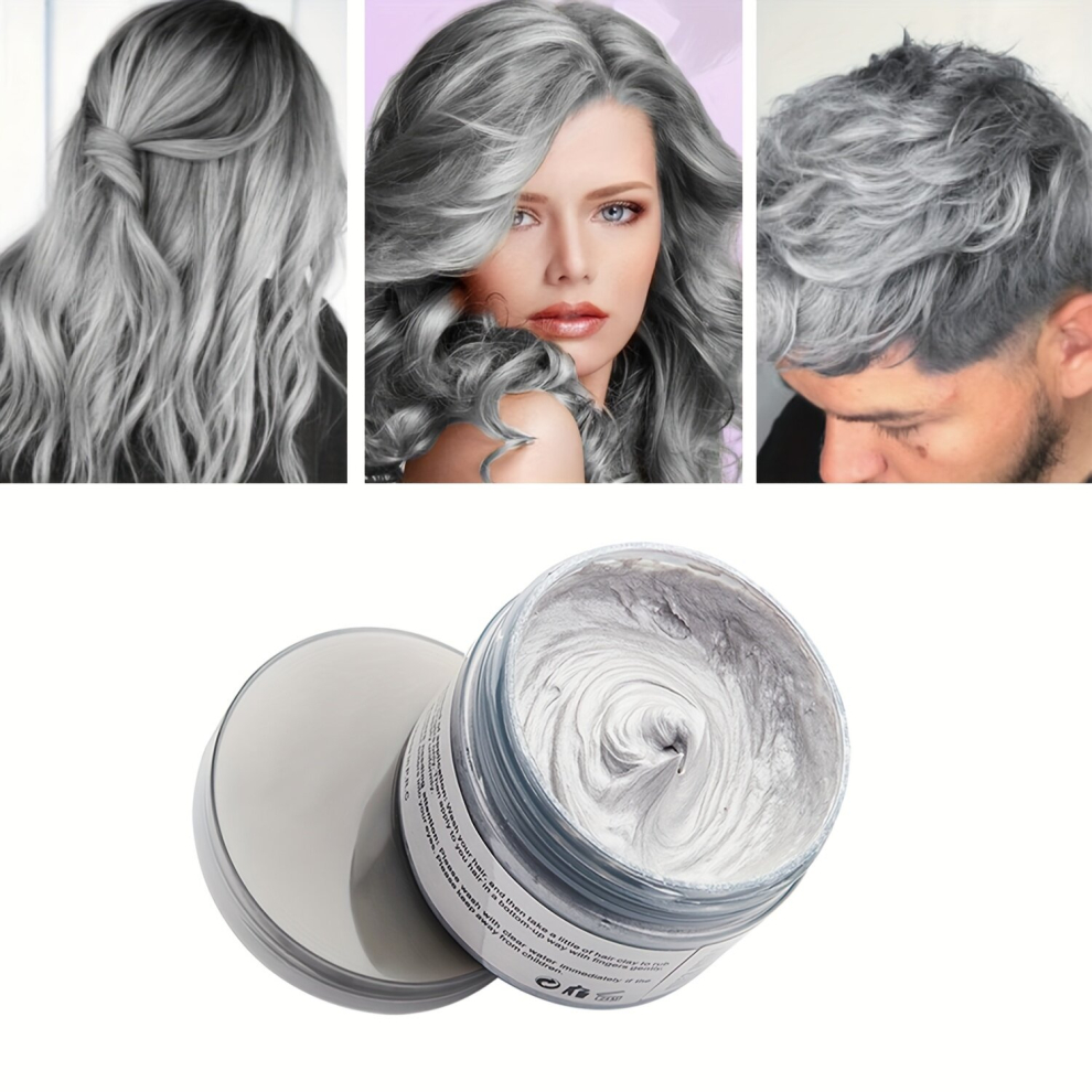 Multicoloured Temporary Hair Wax Instant Hairstyle Cream Y2k Diy Hair Pomades Washable Hairstyle Wax For Halloween Party Christmas