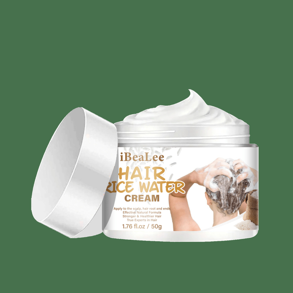 Rice Water Cream Hair Care Cream With Biotion Hair And Scalp Care Product Strengthens Hair And Scalp Healthy Hair Penetrates Root To Tip